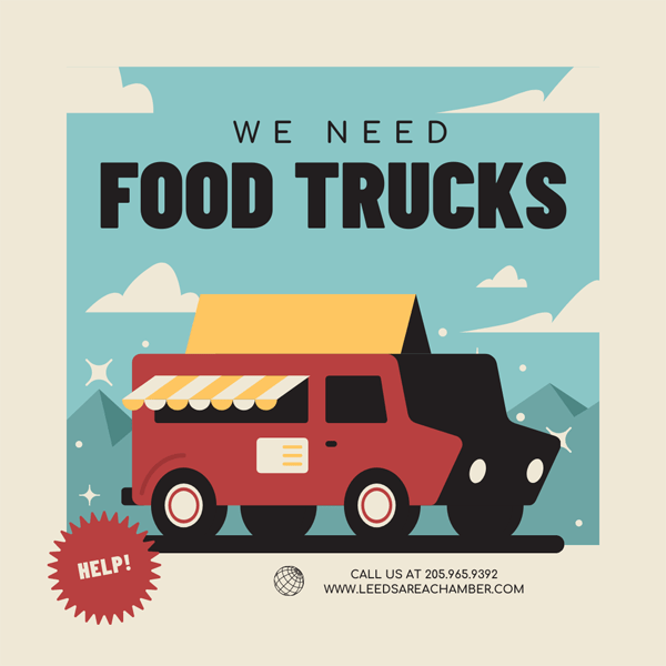 Food Truck Mondays Coming Soon! We are currently looking for food trucks for Food Truck Mondays as well as other upcoming events this year so please send us your favorite vendors.