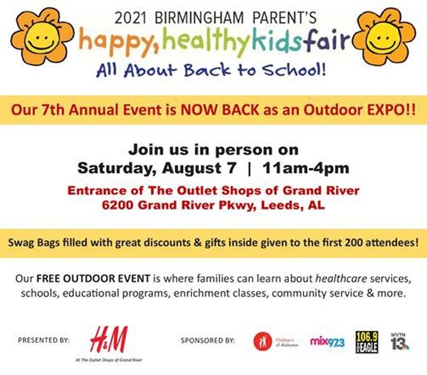 Shops Aug 7 healthy event
