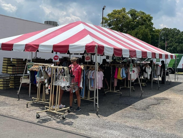 Tent Sale | Pants Store Wednesday - Sunday, August 4-8 *  *  *  *  *