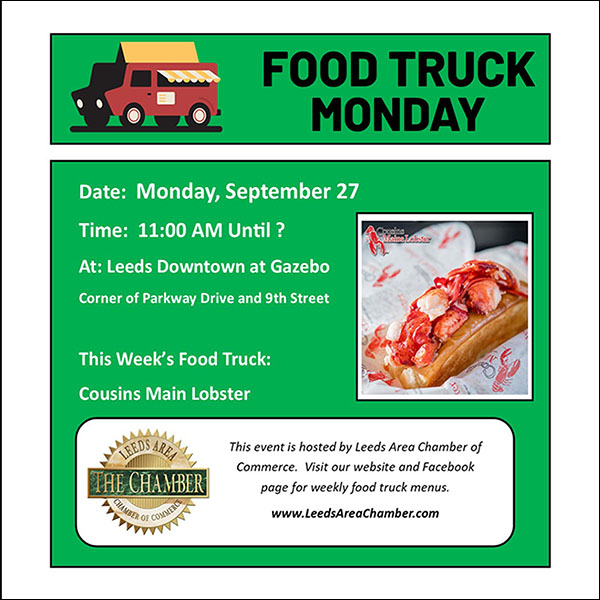 Food Truck Monday September 27 2021 Square_600