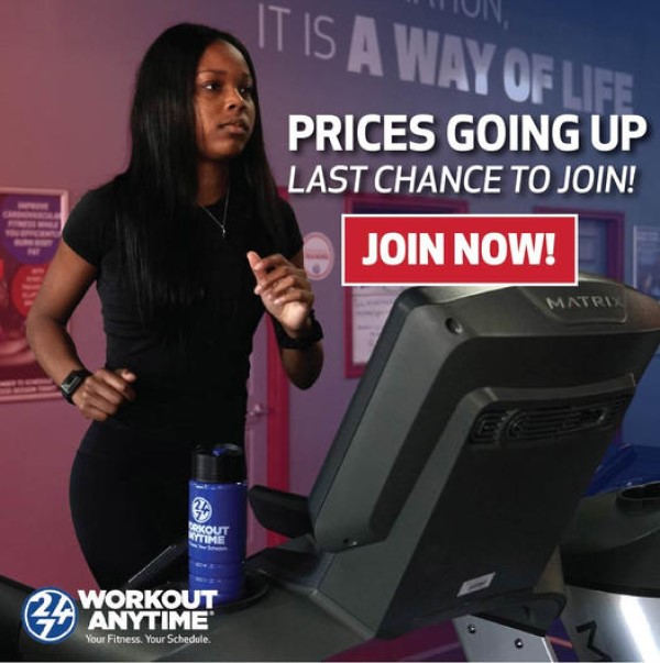 workout anytime price increase