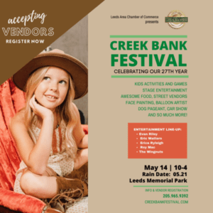 leeds area chamber creekbank festival may 14