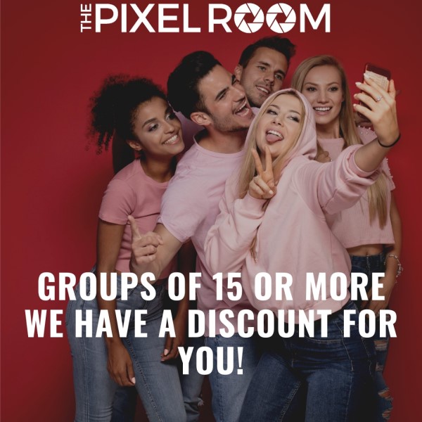 The Pixel room discount 15 or more