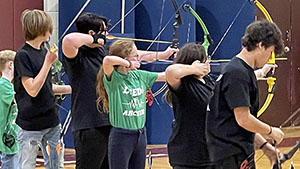 Vivenne Harvey 6th Grade Archery Team Leeds Middle School