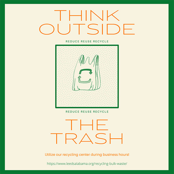 Recycle Graphic - Think Outside Trash_square