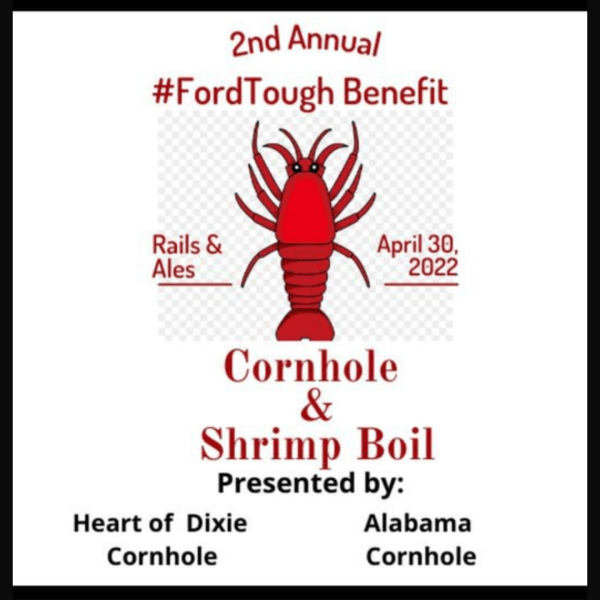 cornhole & shrimp boil april 30