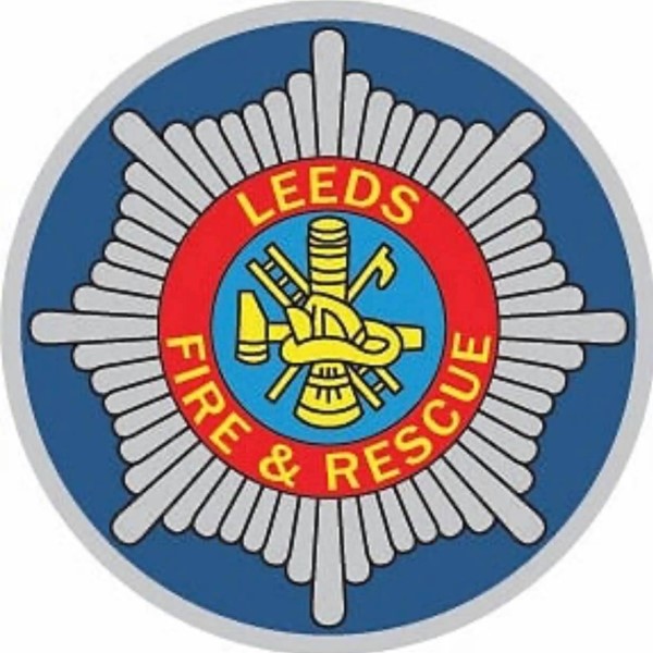 leeds fire and rescue logo patch
