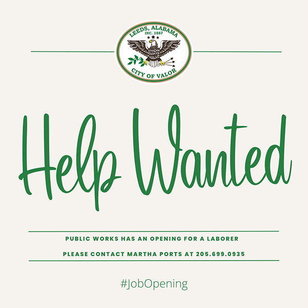 help wanted public works june 8