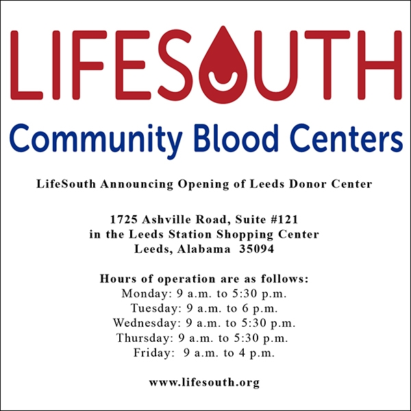 lifesouth blood donation leeds june 29