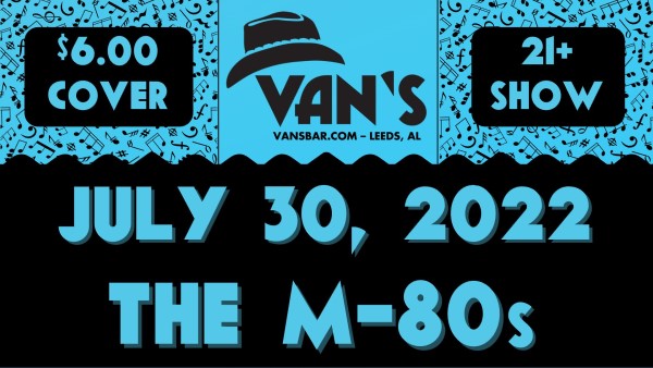 The M-80s LIVE vans bar july 30