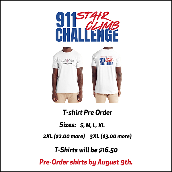 WORKOUT ANYTIME 911 STAR CLIMB CHALLANGE JULY 20