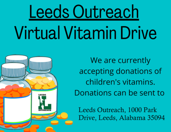 virtual vitamin drive leeds outreach july 6