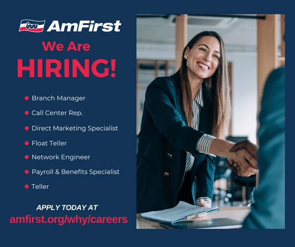 AmFirst hiring