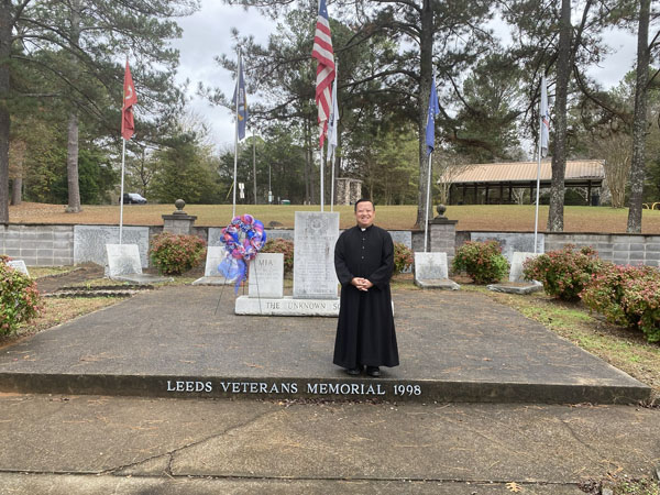 Knights of Columbus Leeds Council 5597 held their annual Veterans Day event at Leeds Memorial Park on Friday November 11, 2022. A large group