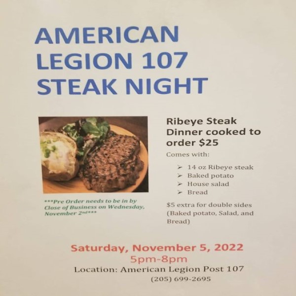 american legion steak night nov 5 600x600