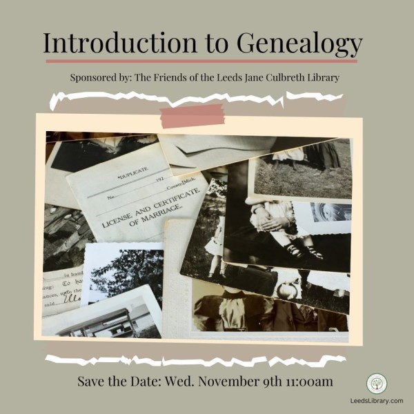 leeds library intro into genealogy nov 9 600x600