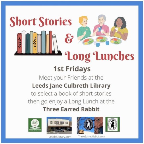 leeds library - short stories & long lunches 600x600
