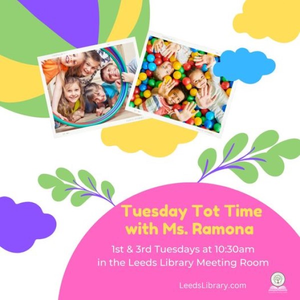 leeds library -tuesday tot time 600x600