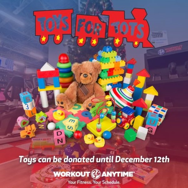 workout anytime - toys for tots 600x