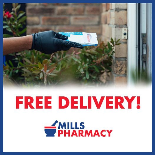mills free delivery