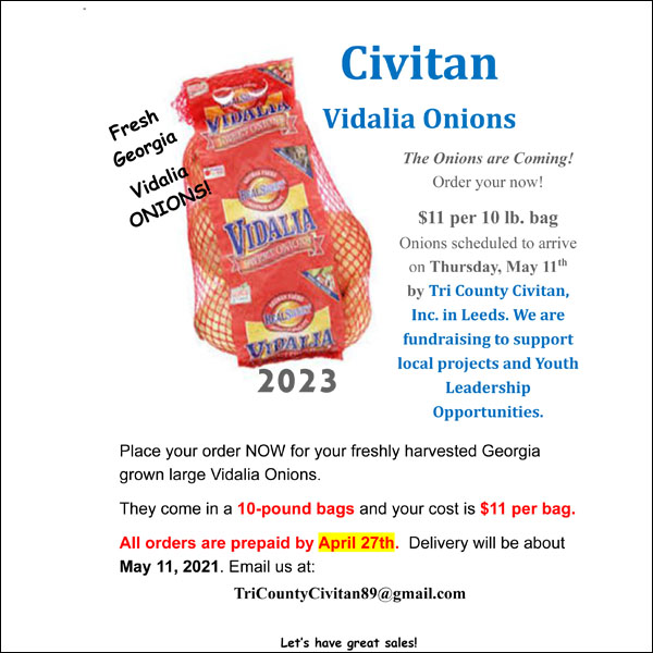 TC VIdalia Onion FLyer 2023