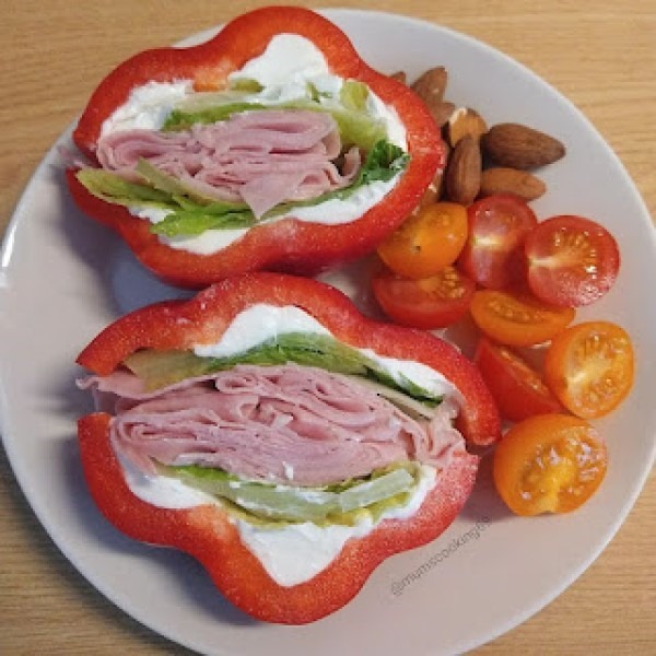 Keto-bell-pepper-sandwich