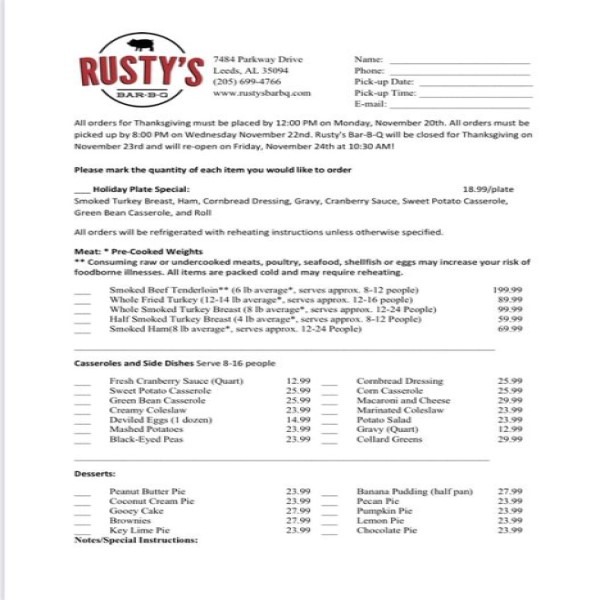 rustys-thanksgiving-dinner-order-sheet