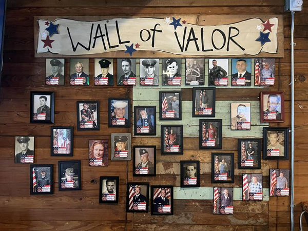 veterans wall rails