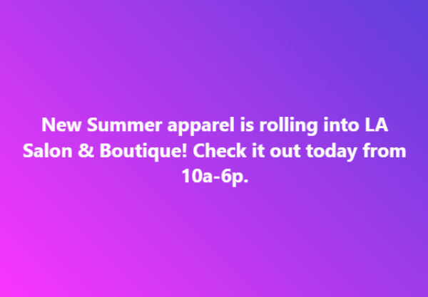 la-salon-new-summer-apparel-purple