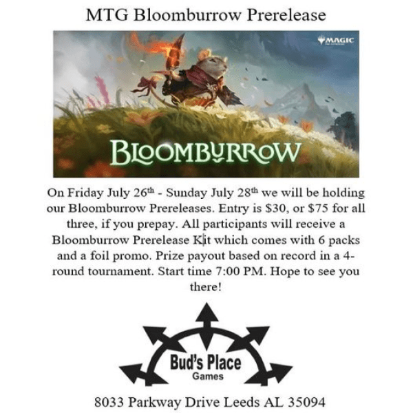 buds-mtg-bloomburrow-pre-release-july-26