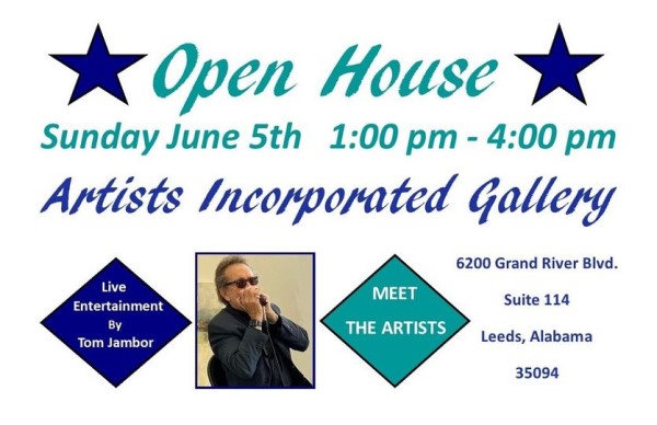 artist incorporated open house june 5