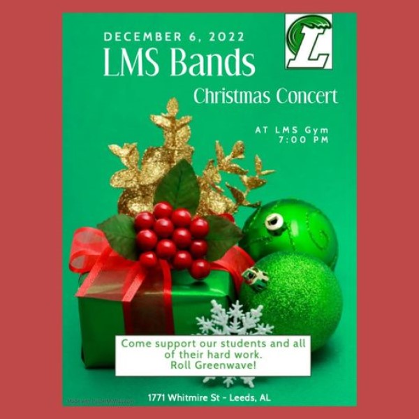 LMS Band Christmas Concert nov 6 600x600